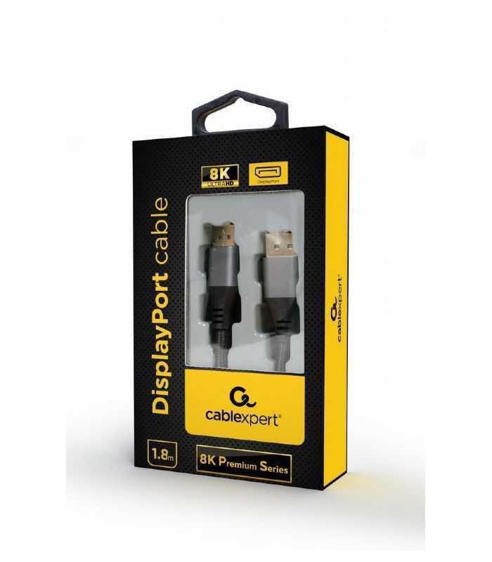 cablu displayport v14 18m tata tata gembird cc dp8k 6 1