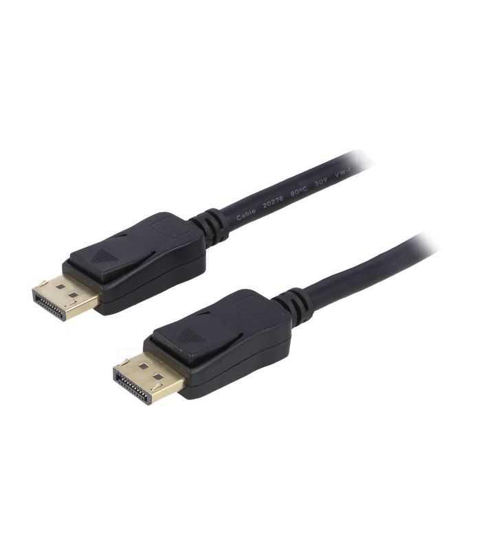 Cablu Displayport V14 Displayport V14 3m Negru Qoltec 50588