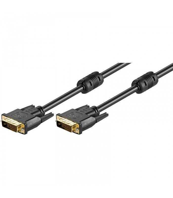 Cablu Dvi dual link 3m Dvi-d 24+1 la Dvi-d 24+1 Goobay