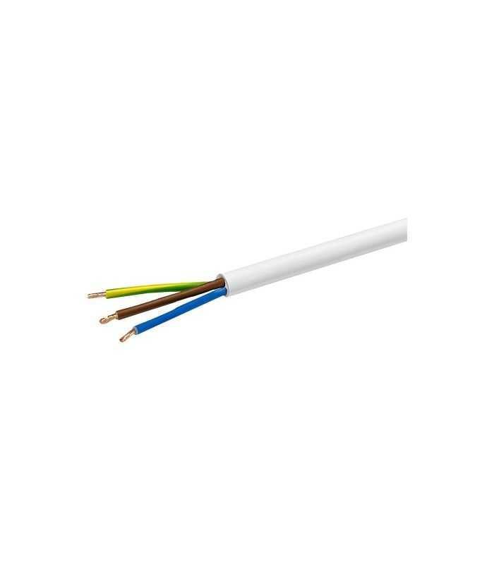 cablu electric 3x1mm cupru alb myym 3 fire 1