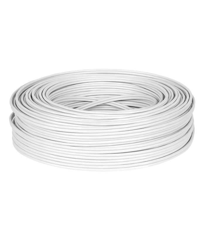 Cablu Electric H05vv F Sectiune 2x1mm2 Rotund Dublu Izolat Alb Pret La 1m Ps 1221