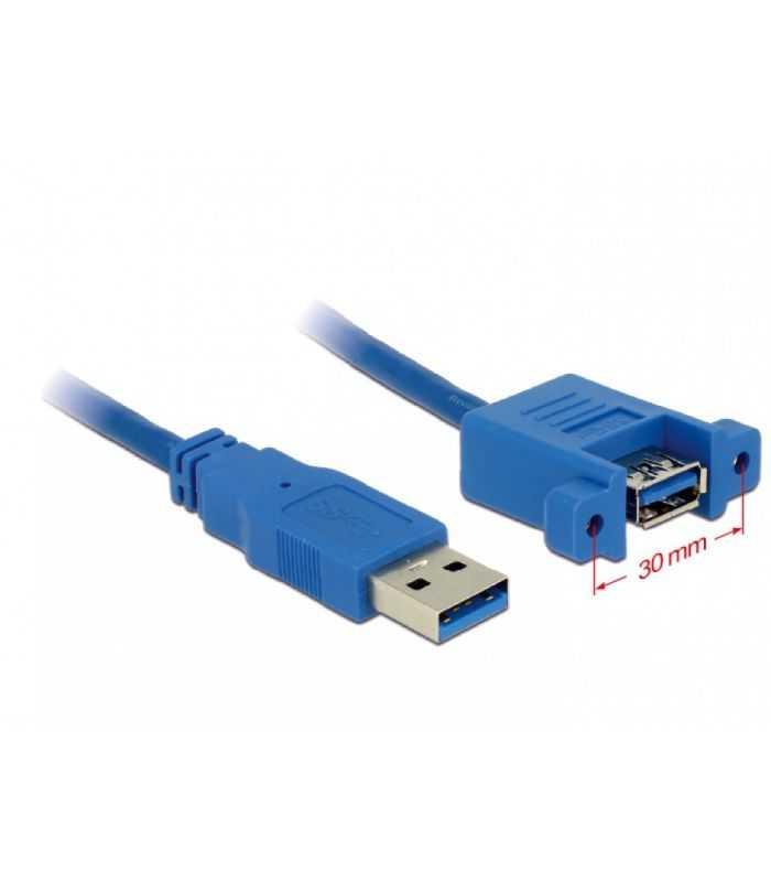Cablu Extensie Usb30 Tata Mama 1m Pentru Panou