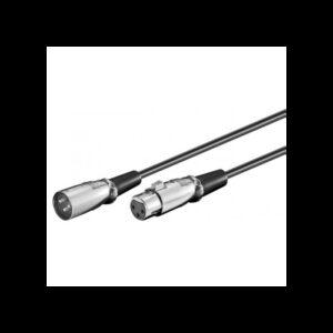 Cablu extensie XLR la XLR mama 6m Goobay