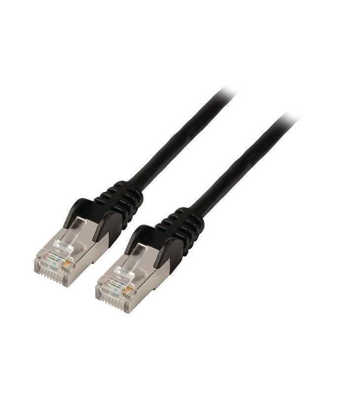 cablu ftp cat5e mufat patchcord rj45 rj45 2m negru valueline 1