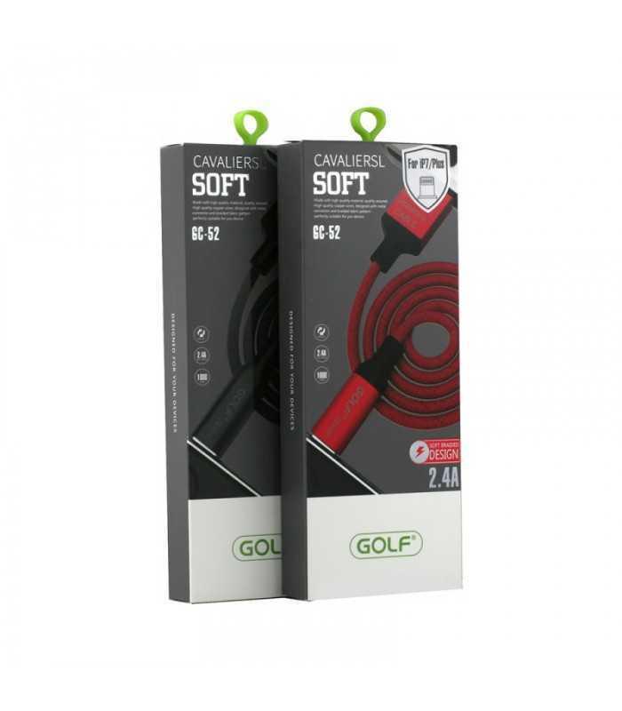 cablu golf soft iphone 52i rosu 1