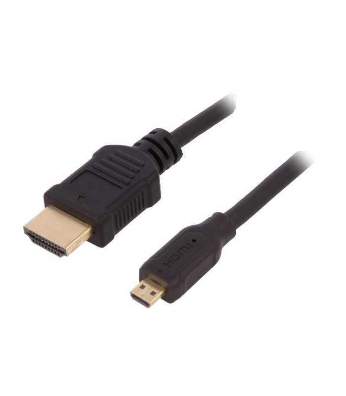 cablu hdmi 14 micro hdmi mufa tata hdmi mufa tata 1m negru qoltec 1