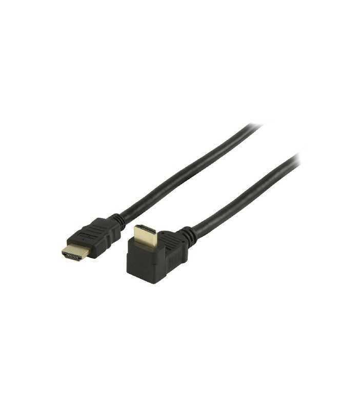 Cablu HDMI 90 grade cu functie Ethernet 5m VALUELINE