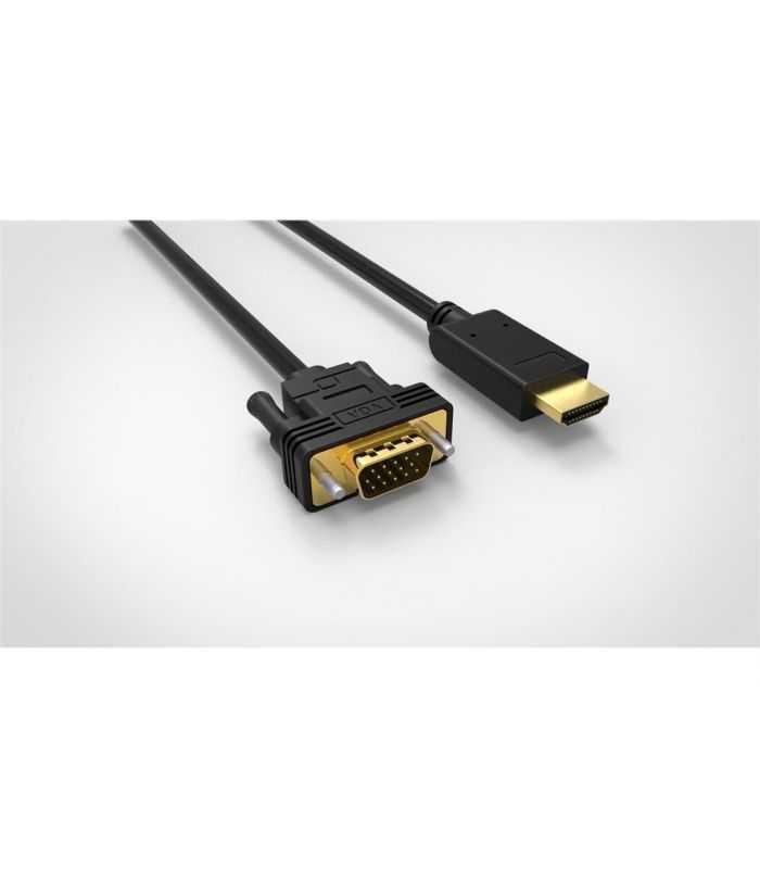 Cablu HDMI cu chip la VGA 1.8m Well