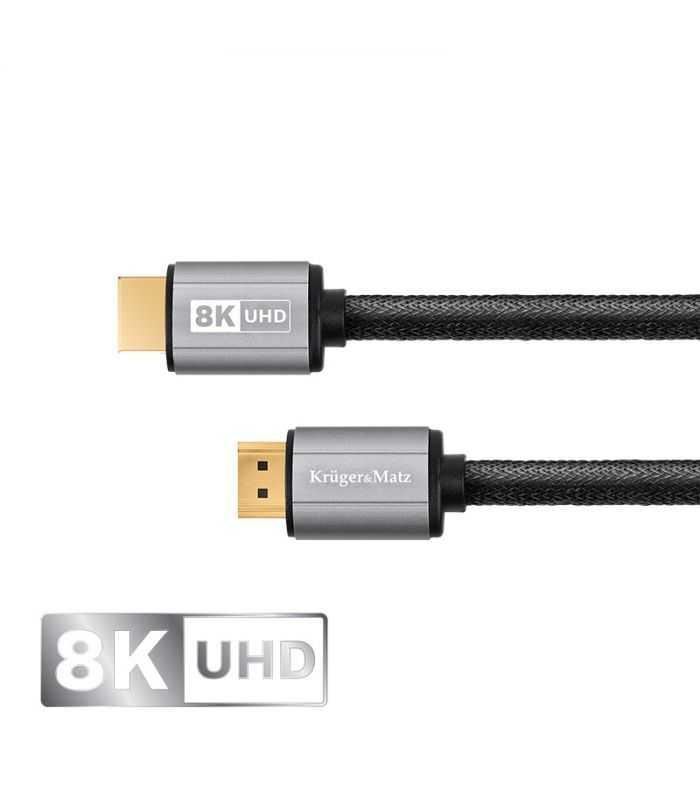 cablu hdmi hdmi 8k v21 3m krugermatz km1266 1