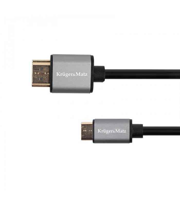 cablu hdmi micro hdmi 18m basic krugermatz 1