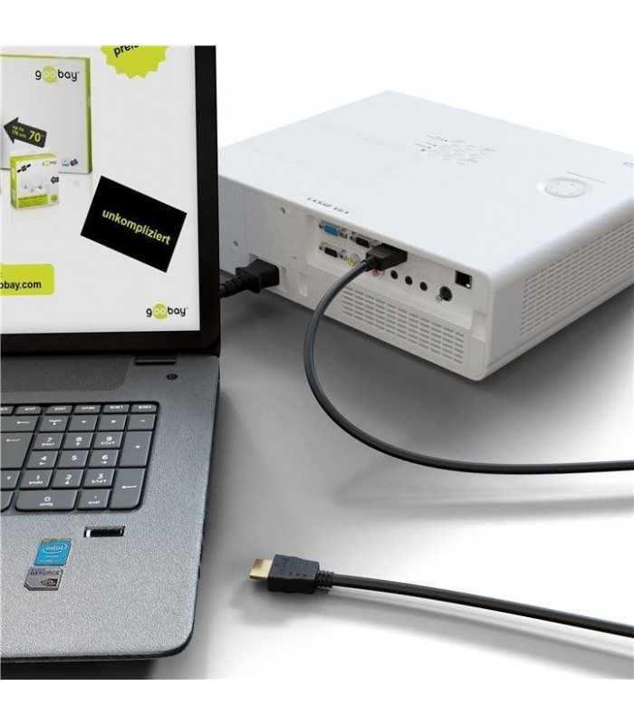 cablu hdmi v20 tata tata 3m 4k 50 60hz ethernet contacte aurite goobay 5