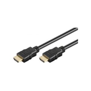Cablu HDMI2.0 1.5m cu ethernet 4K Ultra HD 2160p 60Hz OFC 19p tata - HDMI 19p tata aurit Well