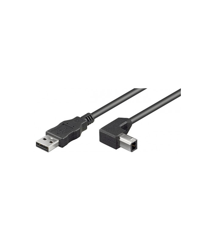 Cablu imprimanta USB 90 grade 2m cupru Goobay