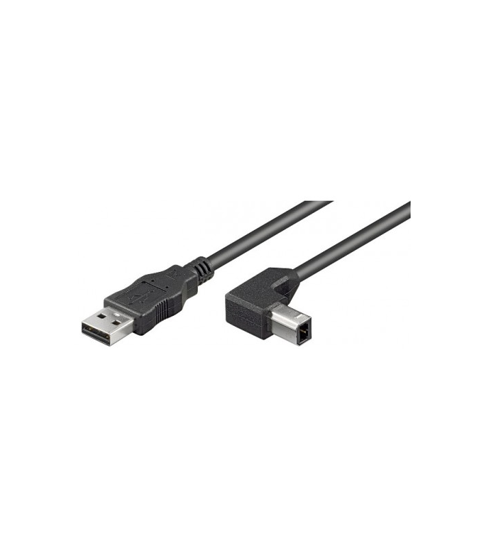 Cablu imprimanta USB 90 grade 3m cupru Goobay