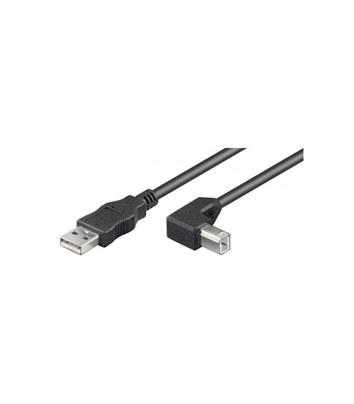 Cablu imprimanta USB 90 grade 5m cupru Goobay