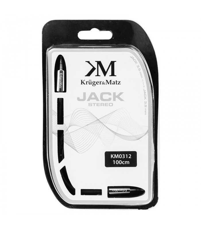 cablu jack 35 mm 35 mm 1m krugermatz 1