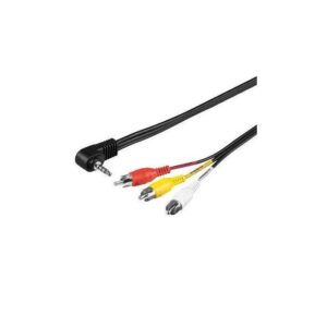 Cablu Jack 3.5 mm 4 pini la 3x RCA 1.5m Goobay