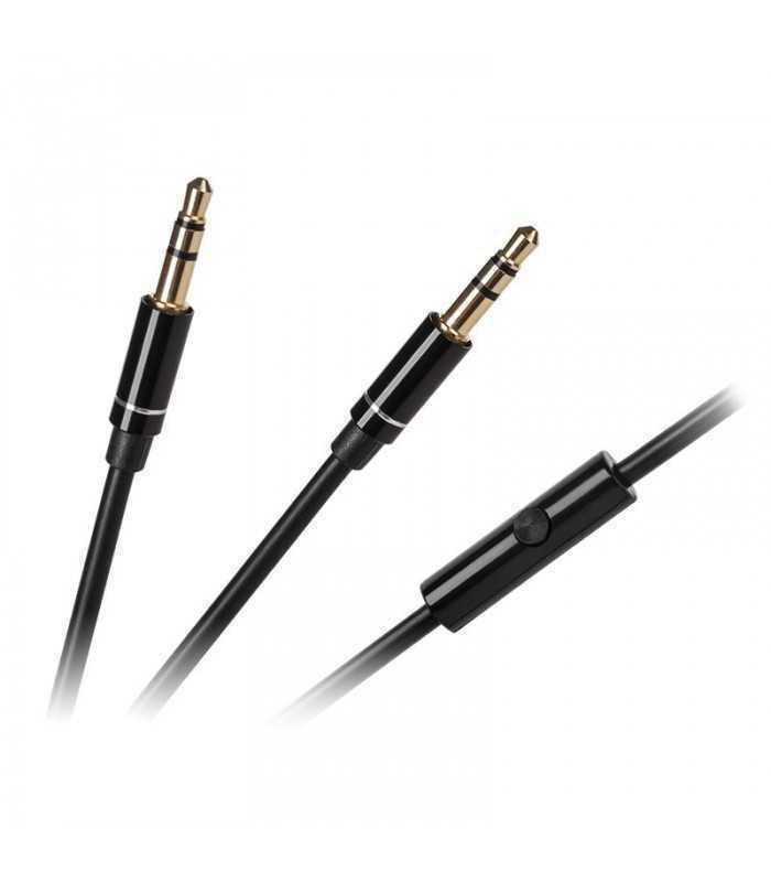 Cablu JACK 3.5 mm cu microfon casti STREET / WAVE 1.2m Kruger&Matz