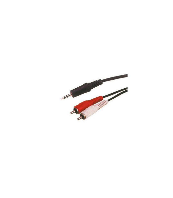 Cablu Jack 3.5 mm la 2x RCA 10m stereo Cabletech