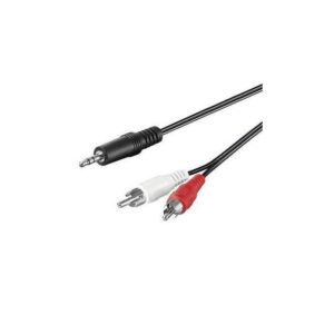 Cablu Jack 3.5 mm stereo la 2x RCA 1.5m cupru Goobay