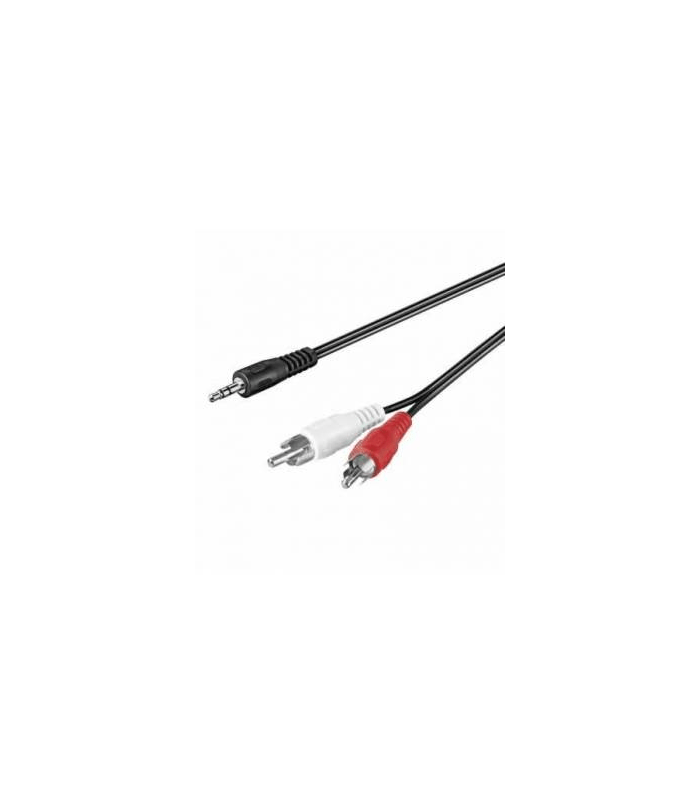 Cablu Jack 3.5 mm stereo la 2x RCA 3m Goobay