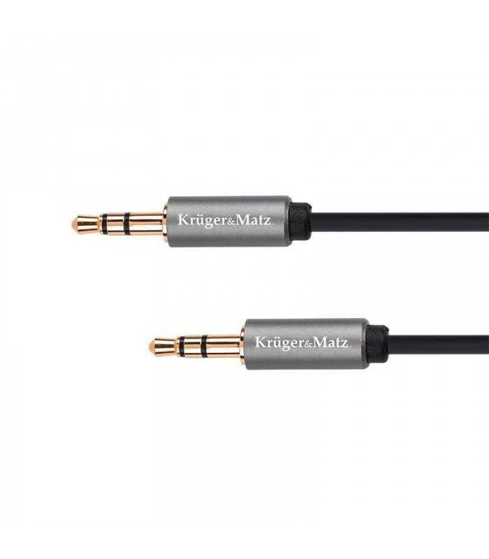 Cablu Jack 3.5 mm tata - tata 1.8m BASIC Kruger&Matz