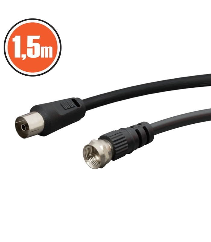 Cablu mama coaxial la F tata 1.5m
