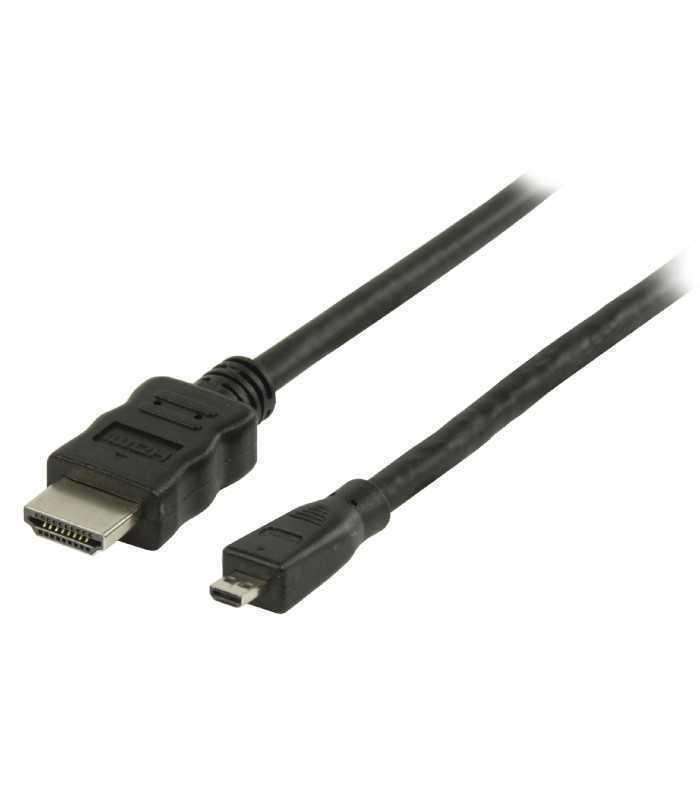 cablu micro hdmi hdmi tata tata high speed ethernet 1m valueline 1