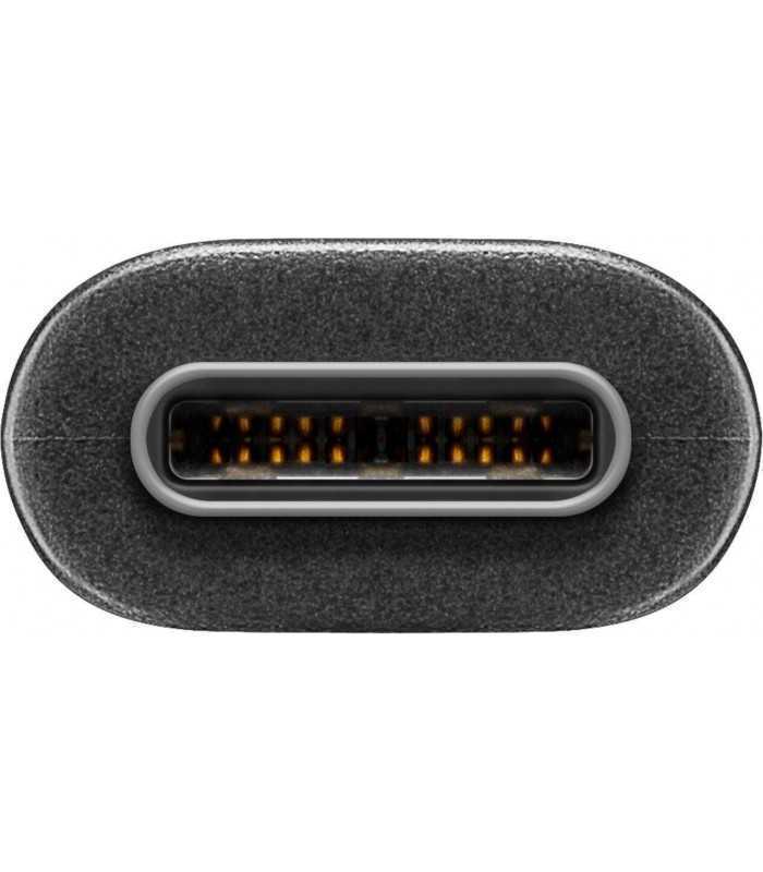 cablu micro usb 30 usb type c 1m negru goobay 1