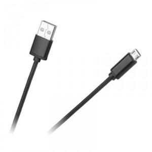 Cablu micro USB - USB 1m negru M-LIFE