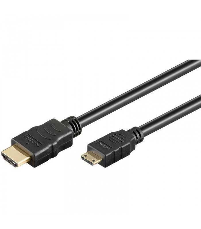 Cablu mini HDMI 3m 2.0v Ethernet 3D Goobay