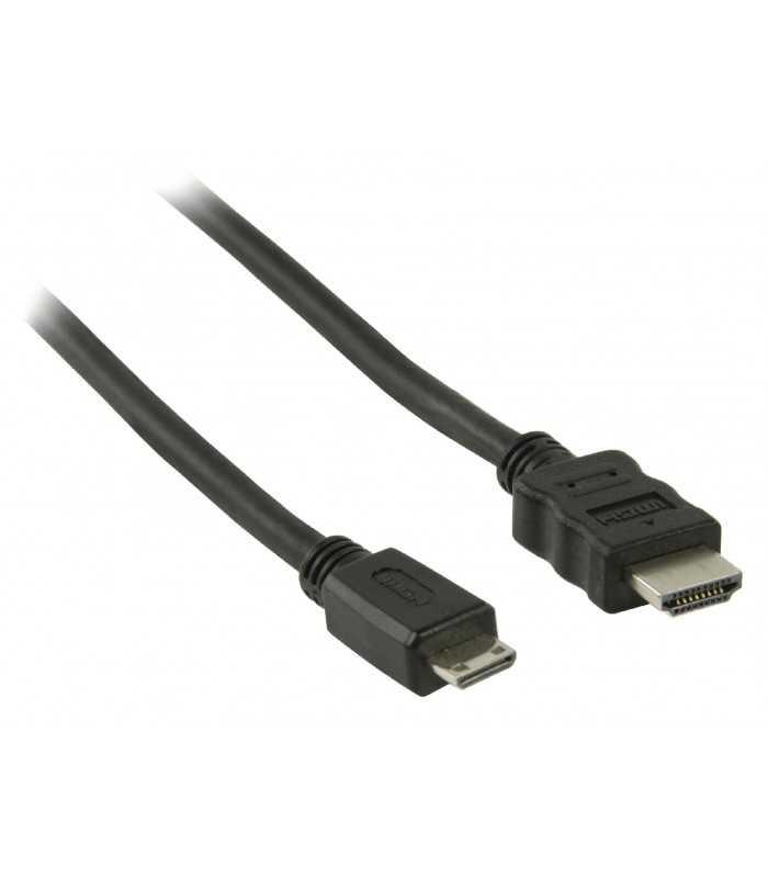 cablu mini hdmi de mare viteza cu ethernet hdmi hdmi mini 1m 4k 3d valueline 2