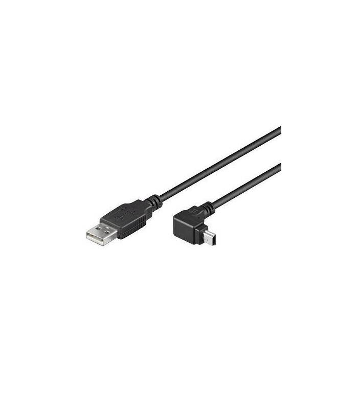 Cablu mini USB 90 grade 1.8m pentru GPS-uri Goobay