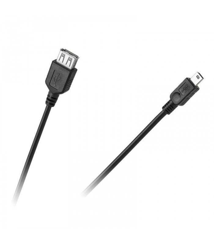 Cablu miniUSB 1m USB mama - mini USB tata Cabletech