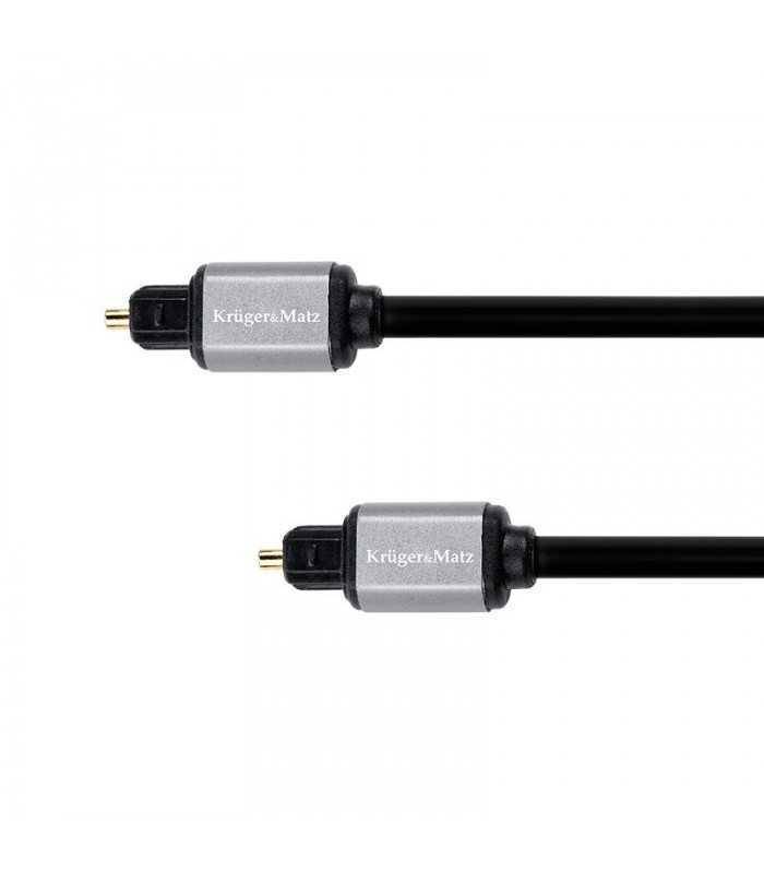 Cablu OPTIC 5m Toslink-Toslink Basic KRUGER&MATZ 1 Cablu OPTIC 5m Toslink-Toslink Basic KRUGER&MATZ