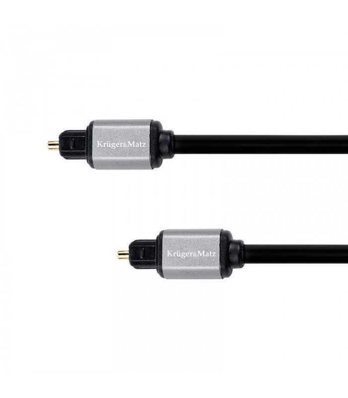 Cablu OPTIC TOSLINK 0.5m BASIC Kruger&Matz