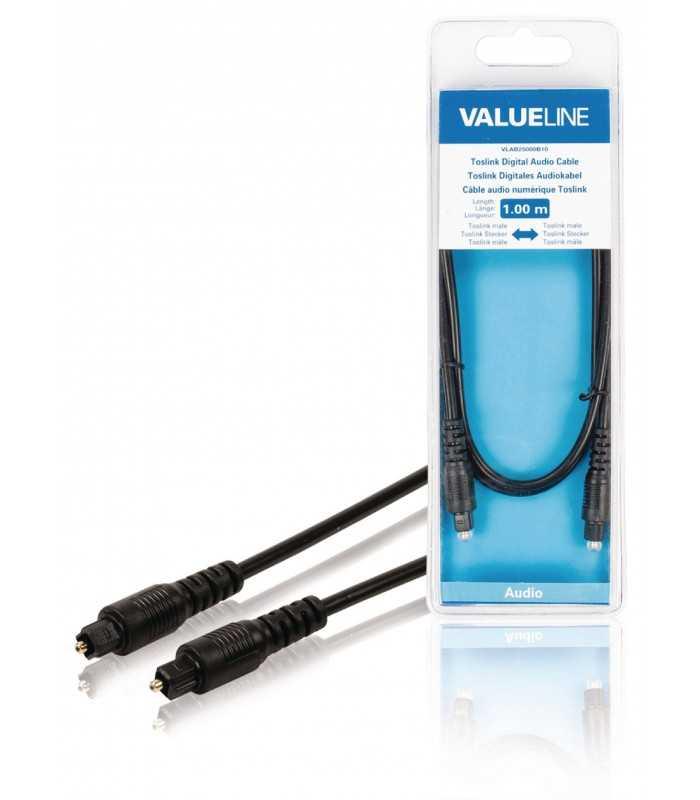 cablu optic toslink tata toslink tata 1m valueline 2