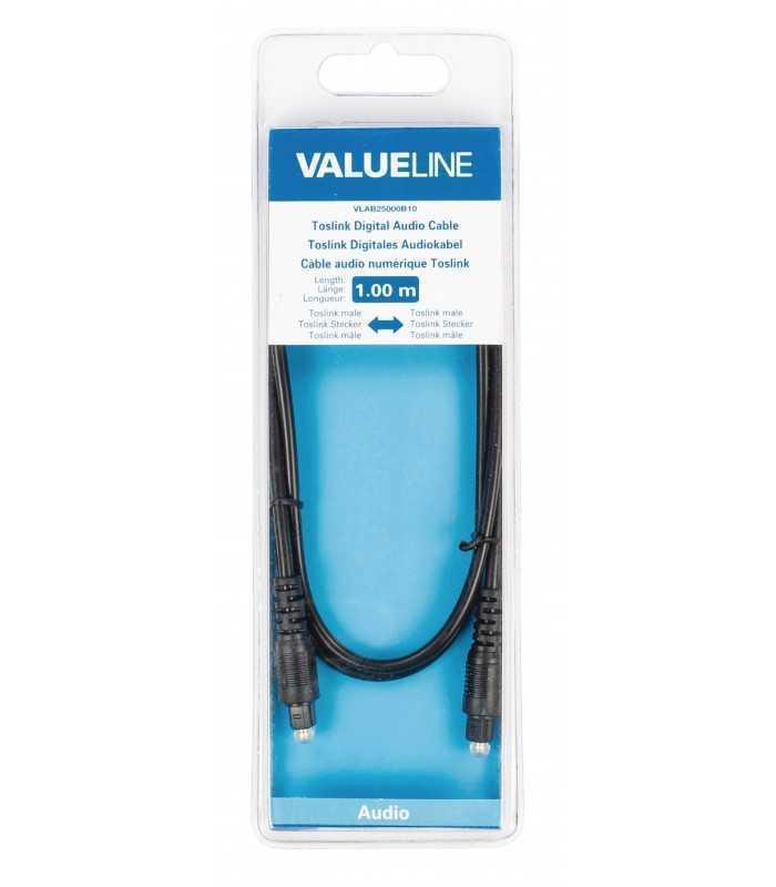 cablu optic toslink tata toslink tata 1m valueline 3