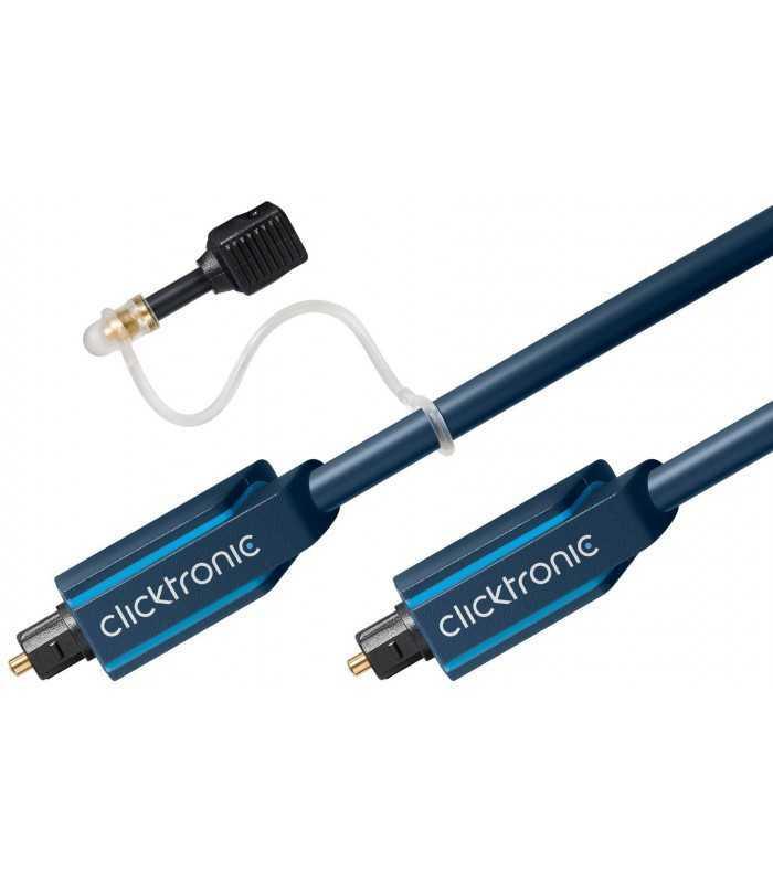 cablu optic toslink toslink plus adaptor 35 mm 15m clicktronic 2