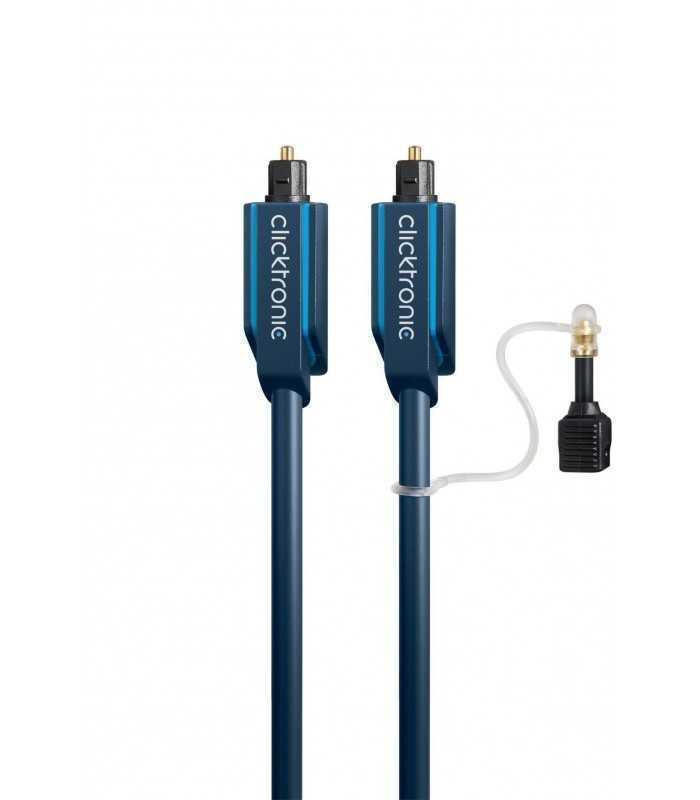 cablu optic toslink toslink plus adaptor 35 mm 15m clicktronic 3