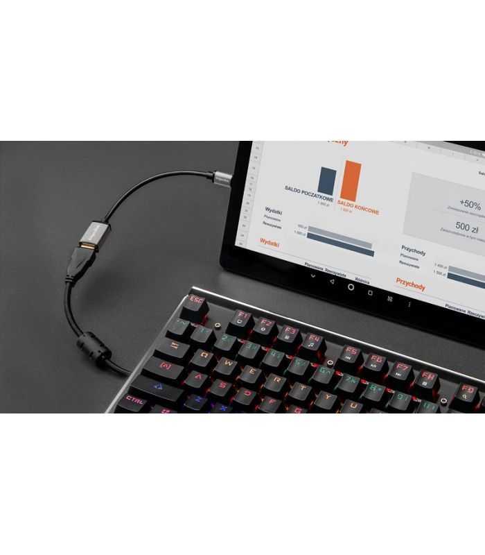 cablu otg usb 30 mama usb type c tata krugermatz 3