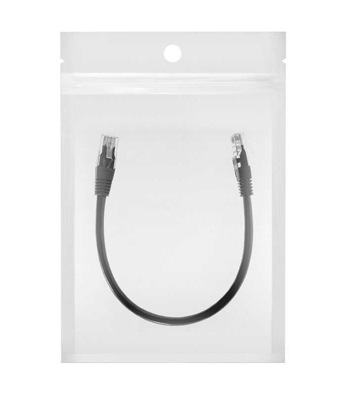Cablu Patchord Utp Cat6 025m Negru Rb 6013 025 Rebel
