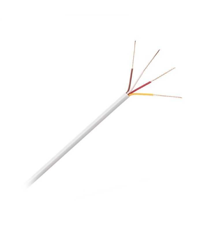 Cablu pentru telefon sau alarma din cupru YTDY 4x0.5mm 1m liniar alb Cabletech KAB0551