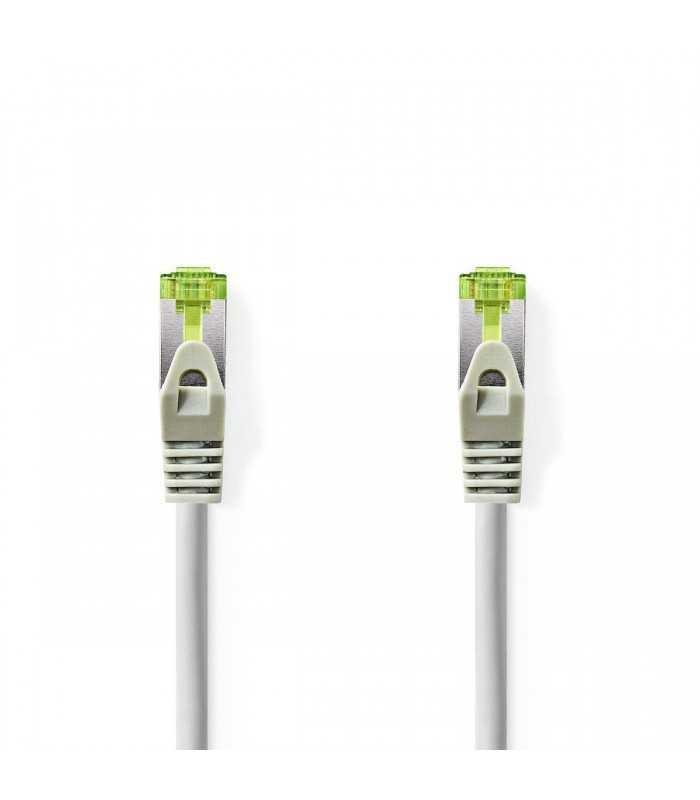 Cablu PiMF Cat7 RJ45 tata - RJ45 tata 10m gri Nedis