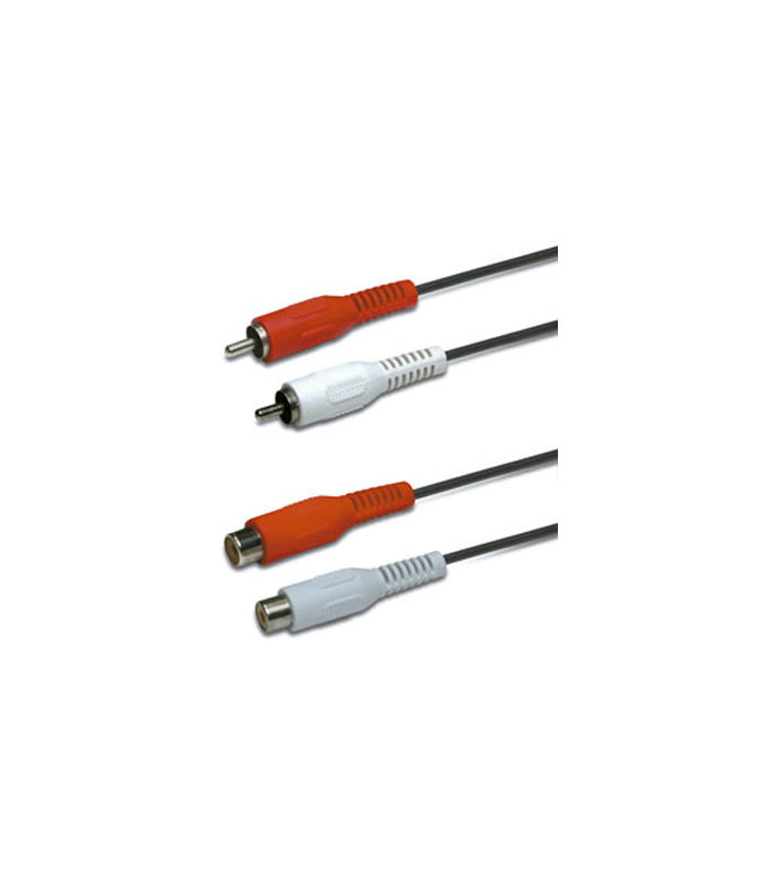 Cablu prelungitor 2x RCA 2.5m mama-tata Header EDC