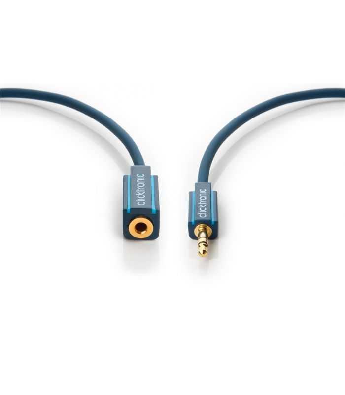 cablu prelungitor audio profesional jack 35 mm 15m mama tata stereo ofc cupru fara oxigen clicktronic 2