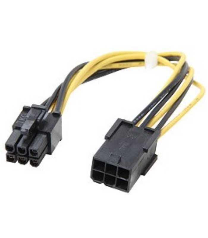 Cablu Prelungitor Pcie Express 6 Pini Tata La Pcie 6 Pini Mama 20cm