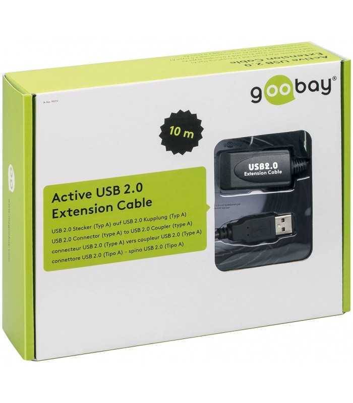 cablu prelungitor usb 10m extensibil 20m goobay 1