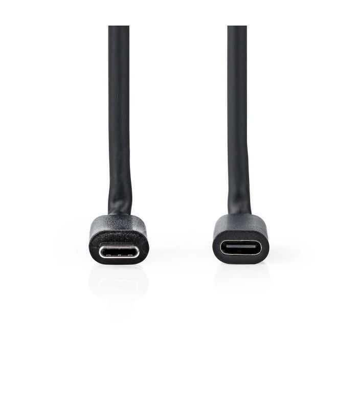 Cablu Prelungitor Usb32 Gen 1 Type C Tata Usb Type C Mama 1m 4k60hz 60w Negru Nedis Ccgl64010bk10