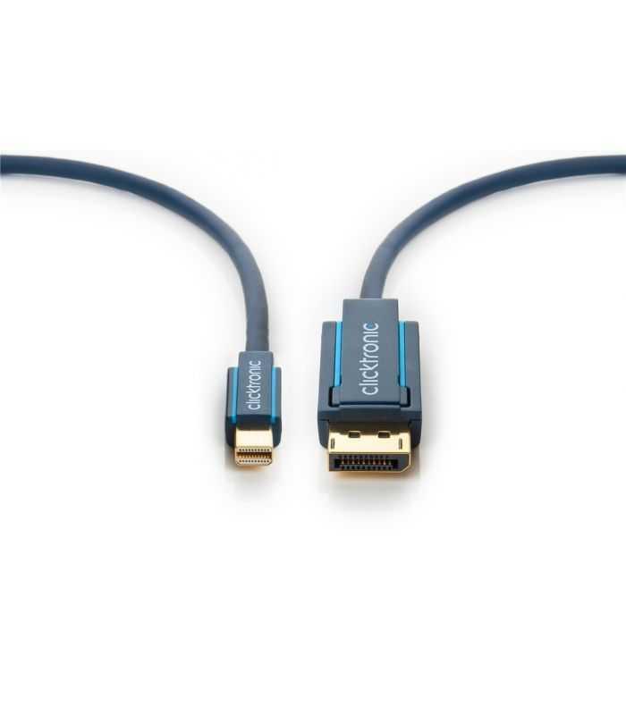 cablu profesional 2m mini displayport displayport 2560x1600p apple macbook pro air ofc cupru awg32 clicktronic 4